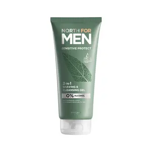 North For Men Sensitive Protect 2 in 1 Shaving and Cleansing Gel 200ml