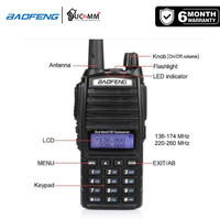 Gambar HANDY TALKY BAOFENG UV-82 UV82 DUALBAND 5WATT NEW GARANSI RESMI POSTEL ht walkie talkie - 5Watt dari Ucomm.ID Store Kota Surabaya 3 Tokopedia