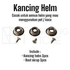 Kancing Helm kancing pet helm bogo cargloss Motorcycle