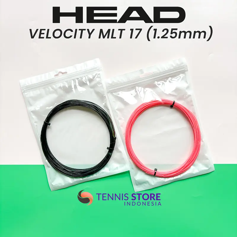 Senar Tenis HEAD VELOCITY MLT 17 / 1.25 Tennis String Original 0