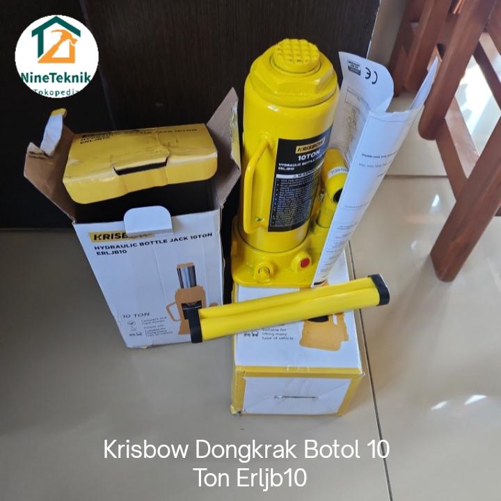 Krisbow Dongkrak Botol 10 Ton Erljb10 0