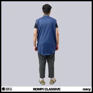 Rompi Sholat Pria Premium Rosal Classive Classic Eksklusif Pakaian Muslim Solat Original Best Seller Termurah