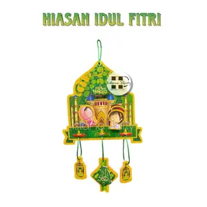Hiasan Gantung Idul Fitri / Dekorasi Lebaran 2 Susun M193-4
