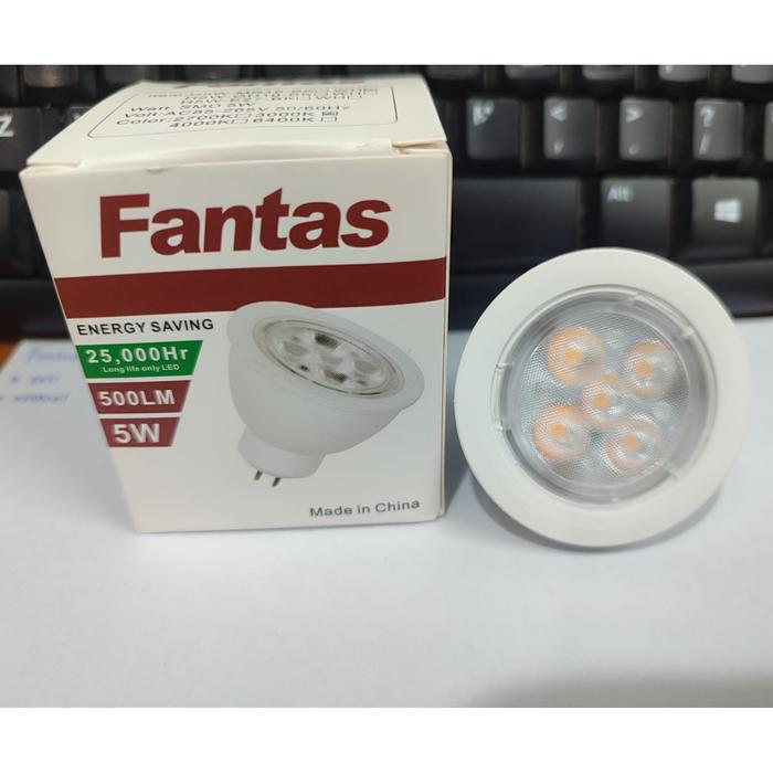 Gambar Lampu fantas Led Mr16 5w 5wat Spotlight / Sorot Halogen Mr16 5W - 2700k dari BestBright Store Kota Administrasi Jakarta Pusat Tokopedia
