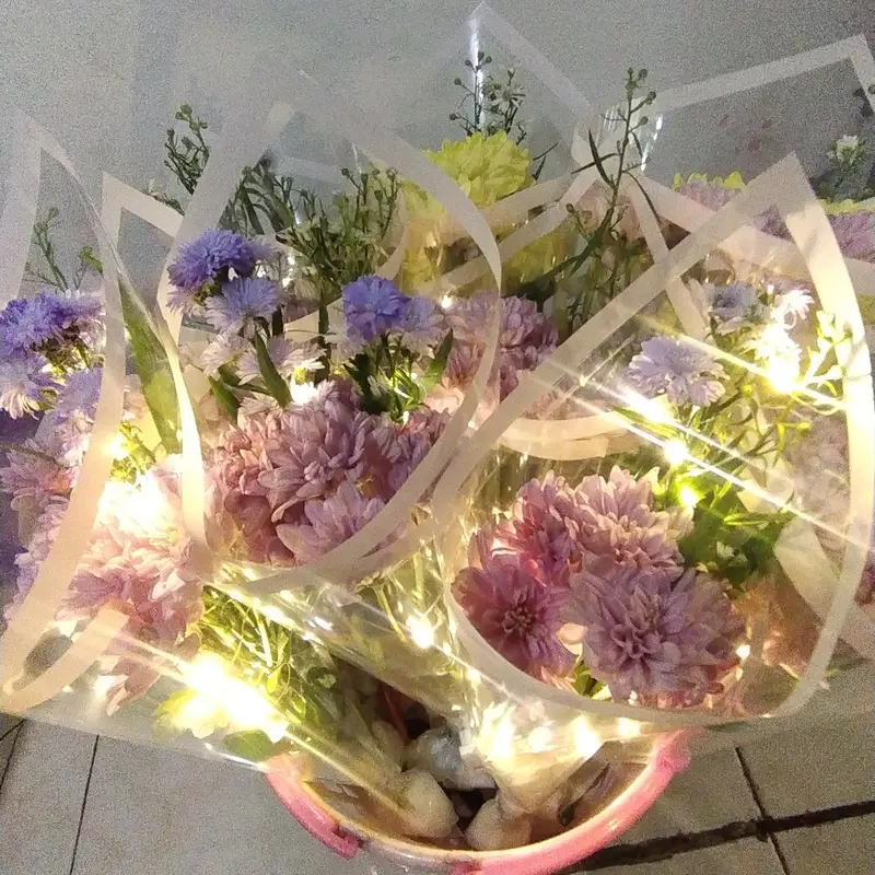 buket bunga fresh flower led / bunga segar led 1