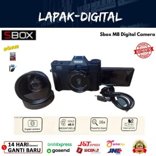 Kamera Sbox M8 Digital Camera sbox M8 original