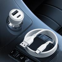 Gambar Robot RT-C13 Car Charger Mobil USB-C USB-A Dual USB 3.1A + USB-C Cable Combo dari bestdeal_NEW Kota Administrasi Jakarta Pusat 2 Tokopedia