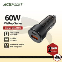 Gambar ACEFAST PWRUP B12 CAR CHARGER PD MOBIL USB TYPE-C SUPER FAST CHARGING SAMSUNG IPHONE IPAD TAB TABLET dari KoboiTech Kota Administrasi Jakarta Utara 1 Tokopedia