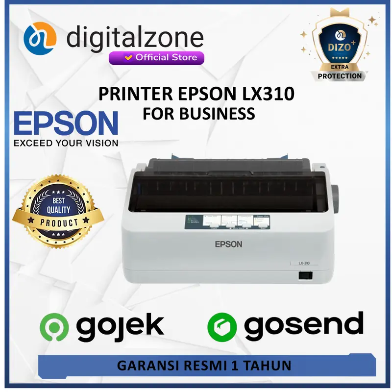 Printer EPSON LX310 DOT MATRIX printer buat cetak nota 3 rangkap 0