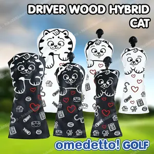 CAT KUCING IMUT CUTE DRIVER WOOD HYBRID IRON PUTTER HIGH QUALITY OMEDETTO