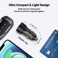 Gambar ACEFAST PWRUP B12 CAR CHARGER PD MOBIL USB TYPE-C SUPER FAST CHARGING SAMSUNG IPHONE IPAD TAB TABLET dari KoboiTech Kota Administrasi Jakarta Utara 5 Tokopedia