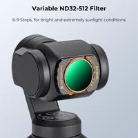 Gambar K&F Concept Variable ND2-32 + ND32-512 Filter For DJI Osmo Pocket 3 VND KNF Concept dari Astra Foto Kota Administrasi Jakarta Pusat 5 Tokopedia