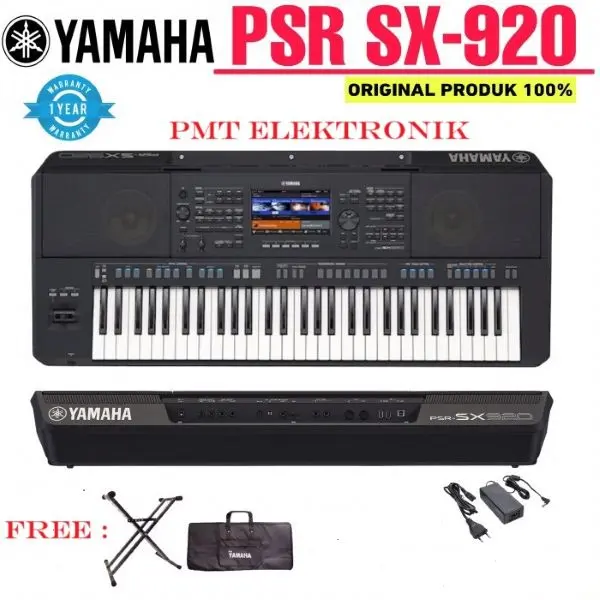 Keyboard Yamaha PSR SX920 SX 920 Garansi Yamaha