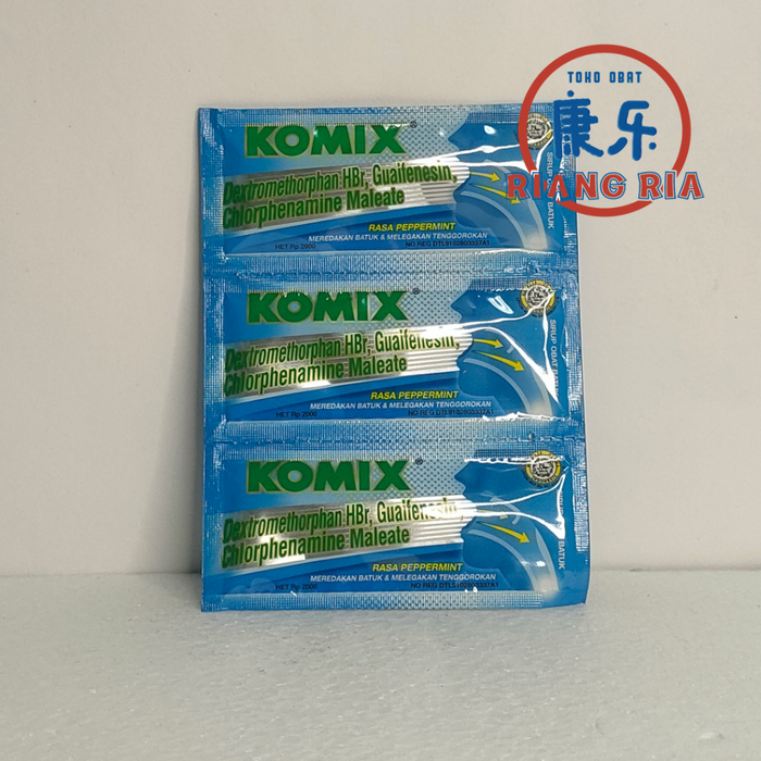 Gambar KOMIX PEPPERMINT SACHET 7 ML dari TO Riang Ria Kota Administrasi Jakarta Utara Tokopedia