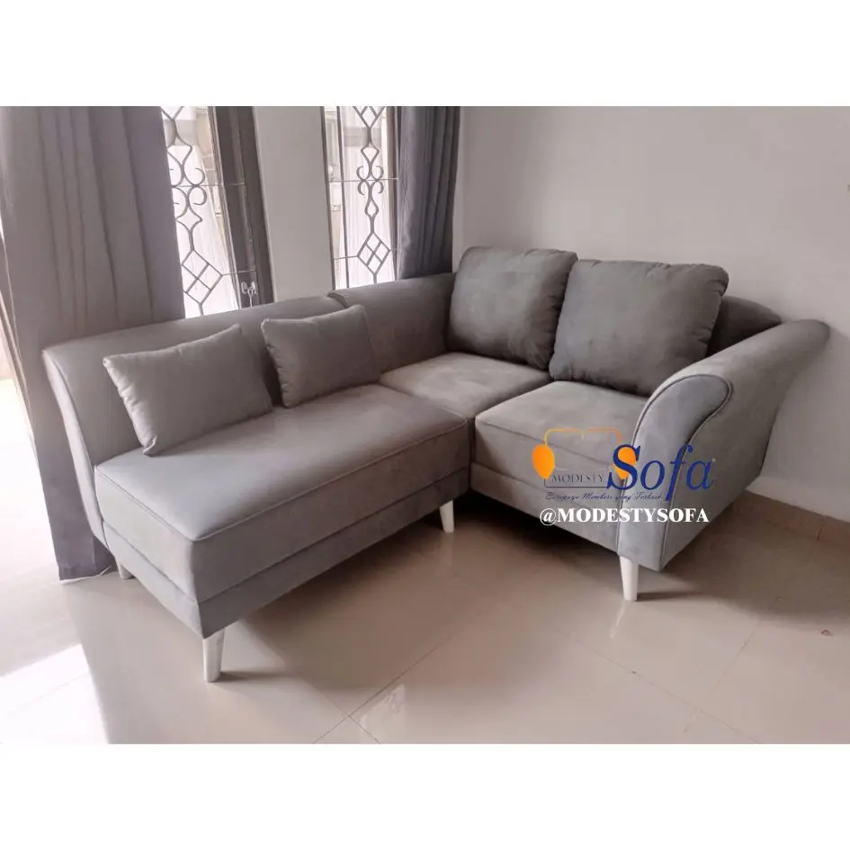 Sofa Ruang Tamu Modesty 2 Seater + Puff Minang Eco 17