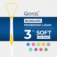 Gambar 3 pc QoraL SOFT pembersih lidah / sikat lidah / tongue cleaner (MIX) dari QoraL ID Kota Administrasi Jakarta Utara 1 Tokopedia