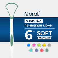 Gambar 6 pc QoraL SOFT pembersih lidah / sikat lidah / tongue cleaner (MIX) dari QoraL ID Kota Administrasi Jakarta Utara 1 Tokopedia