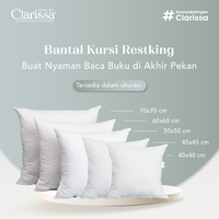 Gambar Bantal Sofa (Bantal Kursi) Restking 70x70 cm, 1.050 grams dari Clarissa Spring Bed Kota Bandung 2 Tokopedia