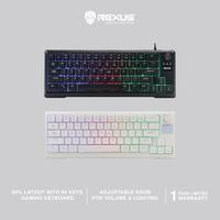 Gambar KEYBOARD REXUS MINI BATTLEFIRE K65M - Gaming Keyboard - Hitam dari Techno Computer Bali Kota Denpasar 2 Tokopedia