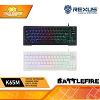 Gambar KEYBOARD REXUS MINI BATTLEFIRE K65M - Gaming Keyboard - Hitam dari Techno Computer Bali Kota Denpasar 1 Tokopedia
