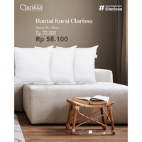 Gambar Bantal Sofa (Bantal Kursi) Restking 70x70 cm, 1.050 grams dari Clarissa Spring Bed Kota Bandung 4 Tokopedia