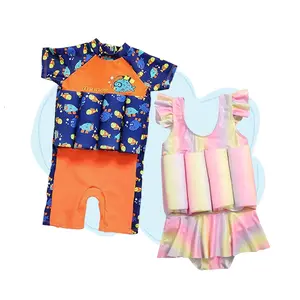 Colorful Floaty Swimsuit / Baju Renang Bayi
