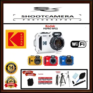 KODAK PIXPRO WPZ2 WIFI RUGGED WATERPROOF SHOCKPROOF DUSTPROOF WIFI DIGITAL CAMERA