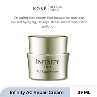 Gambar KOSE Infinity AG Repair Cream - 39ml dari Sekkisei by KOSE Kota Administrasi Jakarta Pusat 1 Tokopedia