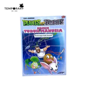 Buku Plants VS Zombies Series Komik Tubuh Manusia Original