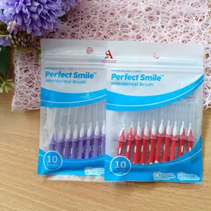 Sikat Gigi Ortho Behel Kawat Gigi Interdental Brush isi 10pc
