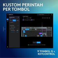Gambar Logitech Keyboard G915 X Wired Gaming Lightsync RGB Garansi Resmi dari Multifungsi Online Kota Administrasi Jakarta Pusat 4 Tokopedia