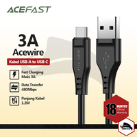 Gambar ACEFAST C3-04 KABEL DATA CHARGER TYPE C FAST CHARGING SAMSUNG XIAOMI dari KoboiTech Kota Administrasi Jakarta Utara 1 Tokopedia