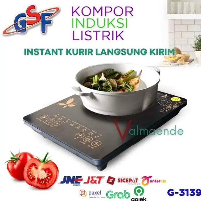 Kompor Induksi Listrik 1 Tungku GSF Induction Stove GSF G 3139