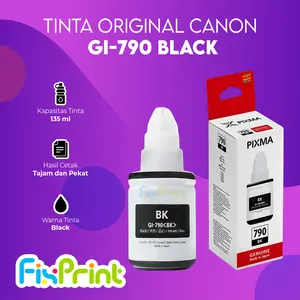 TINTA CANON Gi-790 ORIGINAL G1010 G2010 G3010 G1000 G2000 BLACK COLOR