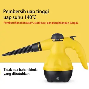 Mesin Steam Cleaner Pembersih Uap Listrik Portabel Steamer Genggam Rumah Tangga Rumah Kantor Kamar Membersihkan