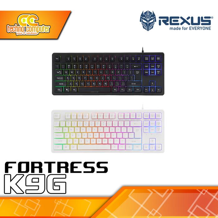 Gambar KEYBOARD REXUS FORTRESS K9G TKL - Gaming Keyboard dari Techno Computer Bali Kota Denpasar Tokopedia
