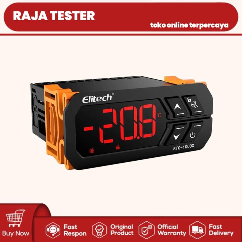 Temperature Controller STC-1000X Elitech Original Thermostat STC1000X ...