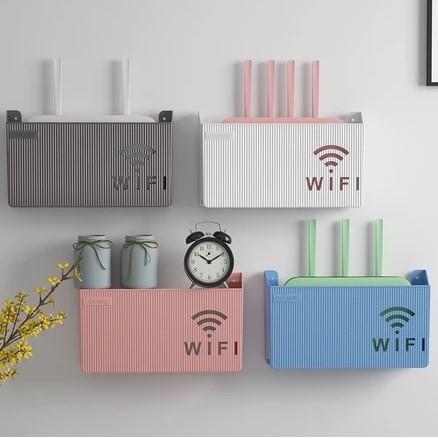 § Rak Kotak Wifi Tempat Wireless Wifi Router Dekorasi Dinding Minimalis ...