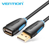 Gambar Vention Kabel Perpanjangan Extension USB 2.0 Cable Super Speed 480Mbps Male to Female 1M 2M 3M 5M - CBC - BLACK, 1.5M dari Vention By Andalan Kota Administrasi Jakarta Utara 2 Tokopedia