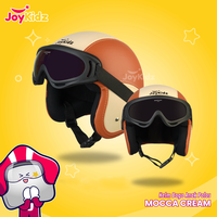 Gambar Helm Bogo Anak Polos Retro Kacamata Usia 2 3 4 5 6 Tahun Mocca Cream dari JoyKidz Kota Surabaya 1 Tokopedia