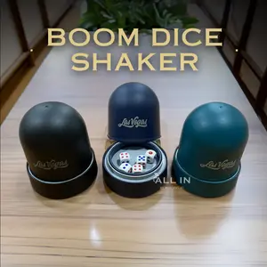 Boom Dice Shaker / Alat Kocok Dadu Gebrak Casino Games Toys