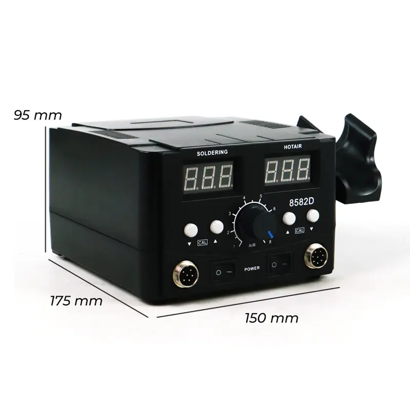 Solder Uap Blower Heat Gun Soldering Station 750 Watt Mypovos 8582D 6