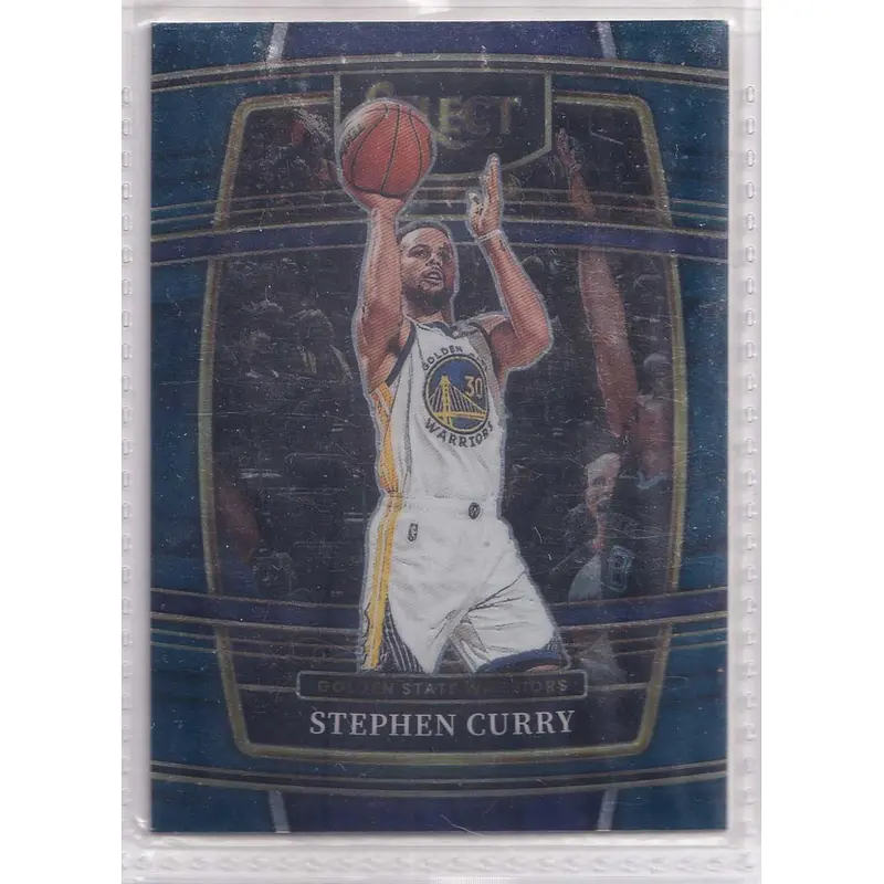 2021-22 Panini Select Blue #94 Concourse Stephen Curry 4