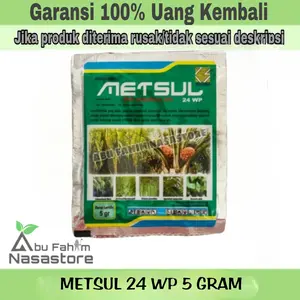 METSUL 24 WP 5 GRAM / RACUN BIJI RUMPUT TEKI / METIL METSULFURON 24%