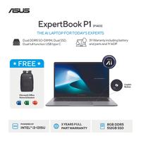Gambar ASUS EXPERTBOOK P1 P1403CVA-S63850WS INTEL CORE i3-1315U 8GB 512GB WIN 11 + OHS 2O21 - NON BUNDLE, TETAP 8GB dari Expocomp Kota Surabaya 2 Tokopedia
