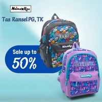Gambar Tas Sekolah Anak PAUD TK Medium Perempuan Laki-Laki Ransel | Naimax Kids | Tas Sekolah Anak Karakter - Jimmy Car dari NaimaxKids.id Kota Tangerang 1 Tokopedia