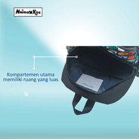 Gambar Tas Sekolah Anak PAUD TK Medium Perempuan Laki-Laki Ransel | Naimax Kids | Tas Sekolah Anak Karakter - Jimmy Car dari NaimaxKids.id Kota Tangerang 4 Tokopedia