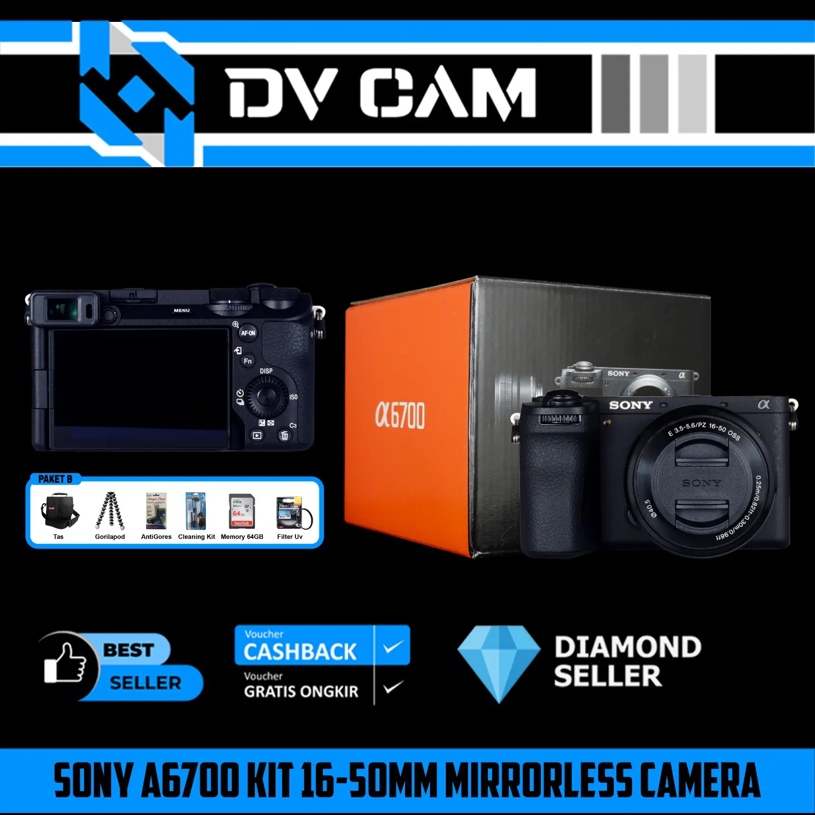 Sony A6700 Kit 16-50mm / Sony Alpha A6700 / Sony Alpha 6700 Kit