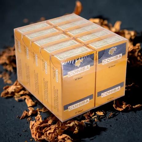 Cohiba Short - Box of 100 ( 1 Pack of 10 Stick )