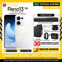 Gambar OPPO RENO 13 5G 12/256 OPPO RENO13 5G 12/256 GARANSI RESMI INDONESIA - LUMINOUS BLUE, BONUS 30 ITEM dari Cuan Gadget.id Kota Bekasi 1 Tokopedia